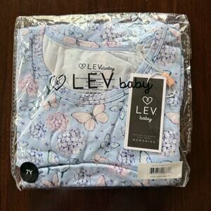 New Lev Baby Violet Twirl Dress Size 7Y
